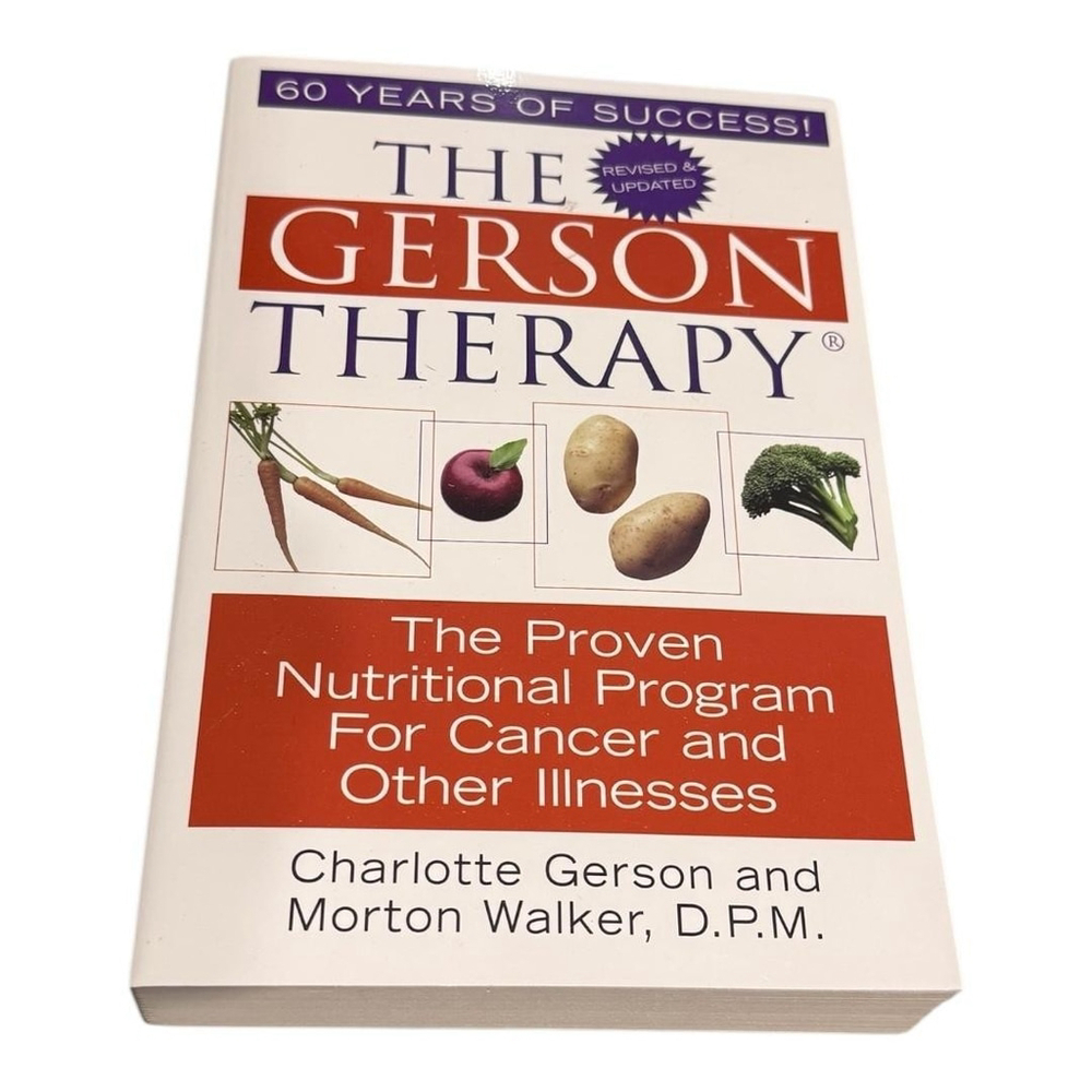 The Gerson Therapy Charlotte Gerson Walker 2006 Alternative Medicine Health PB